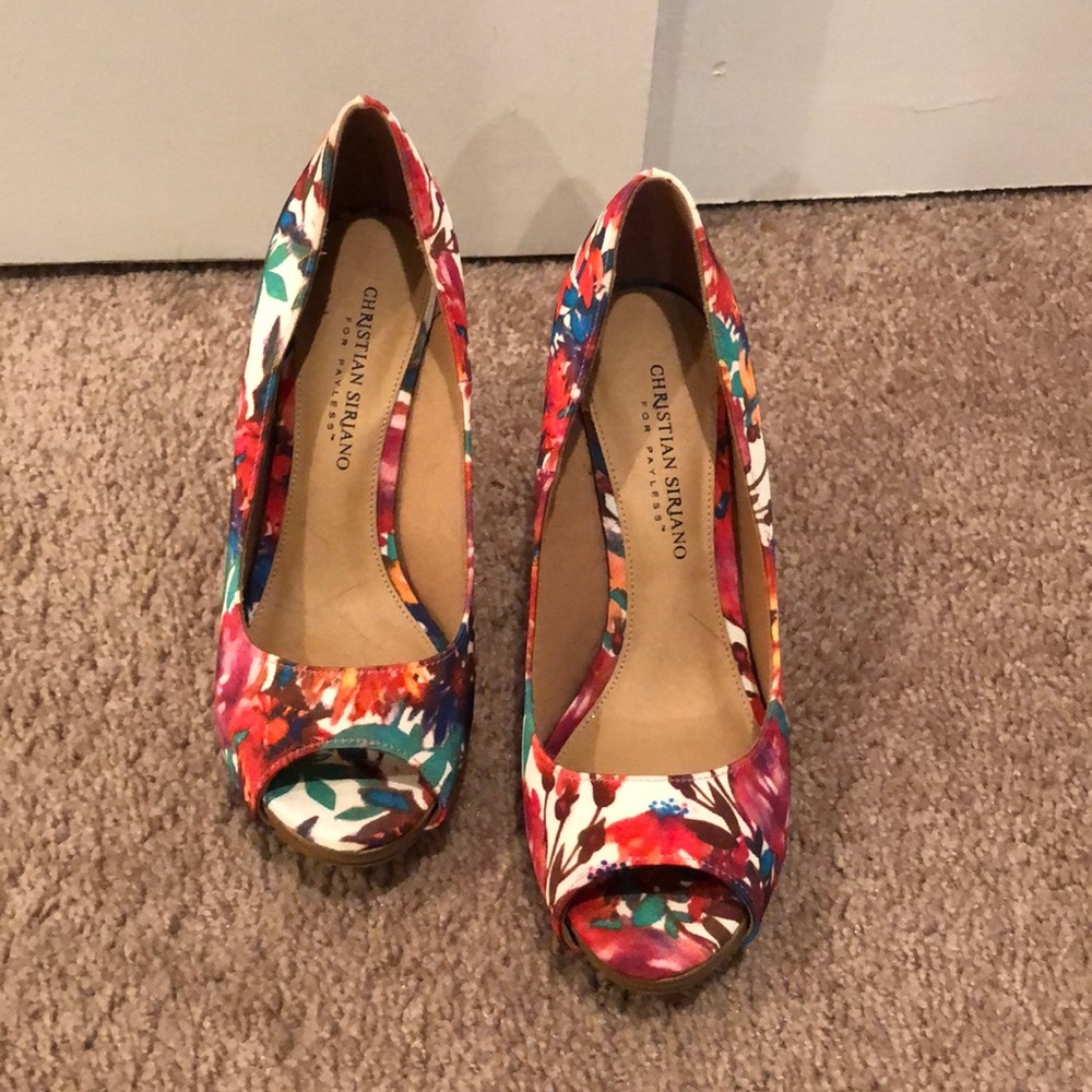 Peep toes never worn